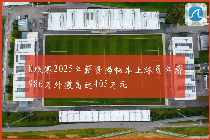 K联赛2025年薪资揭秘本土球员年薪986万外援高达405万元