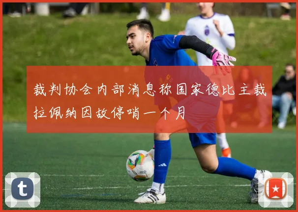 裁判协会内部消息称国家德比主裁拉佩纳因故停哨一个月