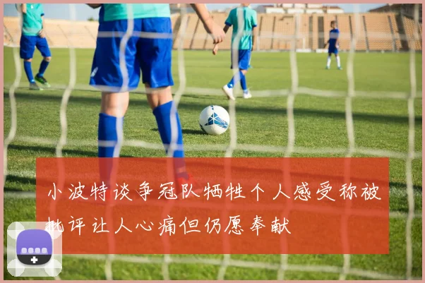 小波特谈争冠队牺牲个人感受称被批评让人心痛但仍愿奉献